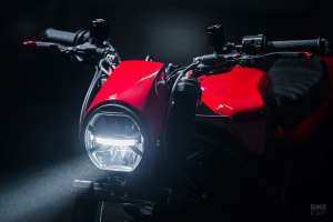 Ducati Multistrada café racer par NorthEast Custom