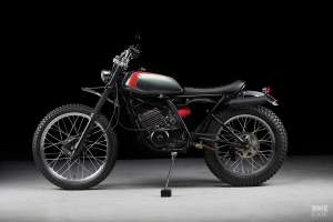 Yamaha DT175 restomodé par Sabotage Motorcycles