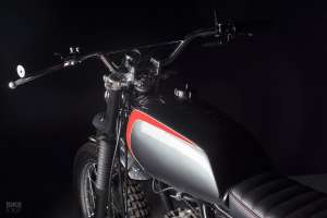 Yamaha DT175 restomodé par Sabotage Motorcycles