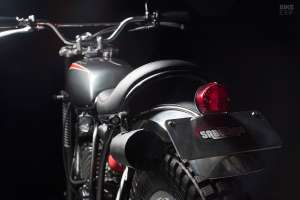 Yamaha DT175 restomodé par Sabotage Motorcycles