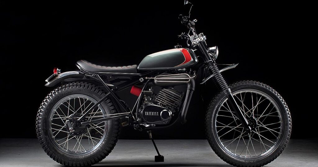 Second souffle : Une Yamaha DT175 reconfigurée pour la route