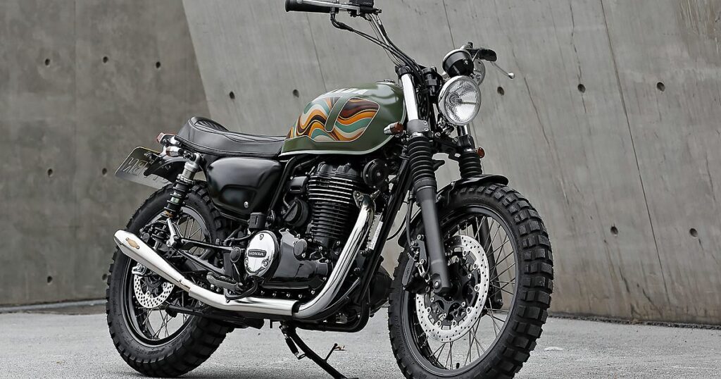 À emporter : un kit personnalisé pour la Honda CB350 de Taiwan