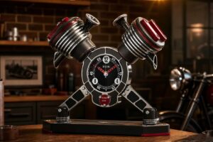 Cette horloge « V-Twin » coûte plus cher que certaines motos neuves