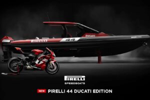Le nouveau hors-bord Ducati a une puissance insensée de 1 500 chevaux. Cela vaut 7,5 Superbike
