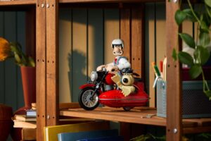 Un ensemble Lego moto et side-car Wallace et Gromit ? Inscrivez-nous