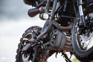 Scrambler Yamaha XSR155 personnalisé par K-Speed