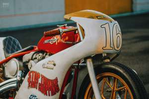 Harley Sportster 1200 rigide de Mika Motorcycles