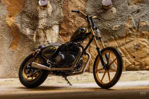 Chopper Royal Enfield Super Meteor 650 par RSD
