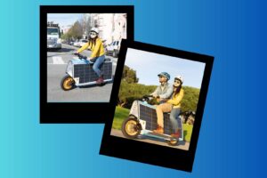 Voudriez-vous essayer ce scooter EV « unique » ?