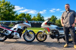Regardez deux vélos turbocompressés vintage des années 80 reprendre vie